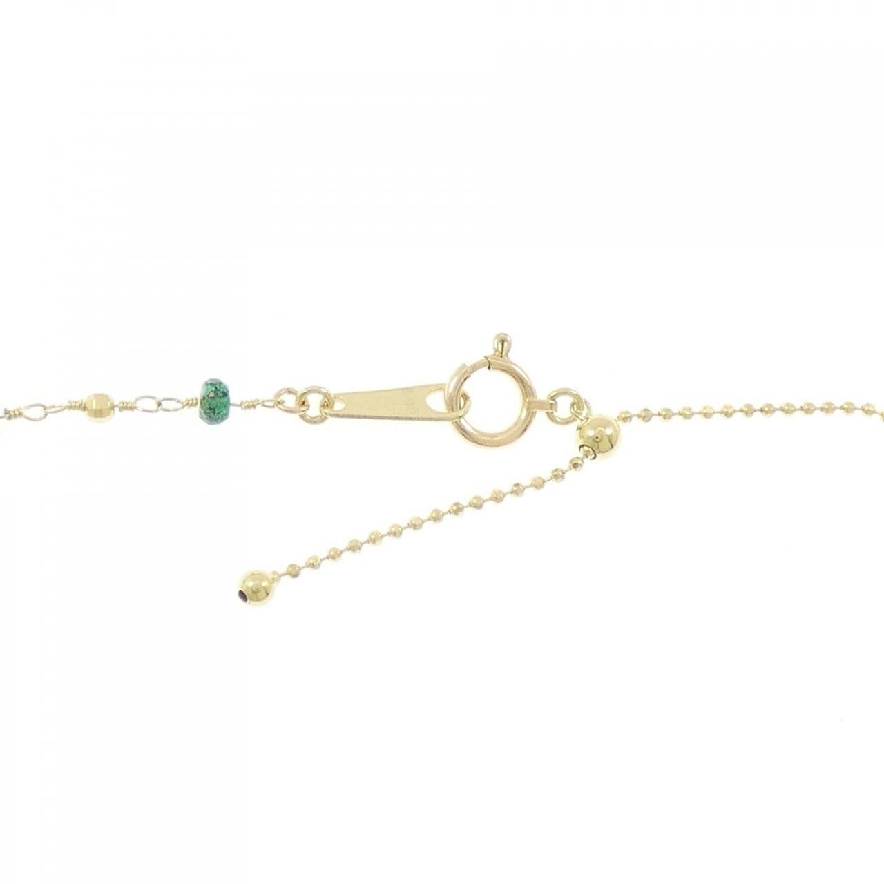 K18YG エメラルド ネックレス 8.00CT