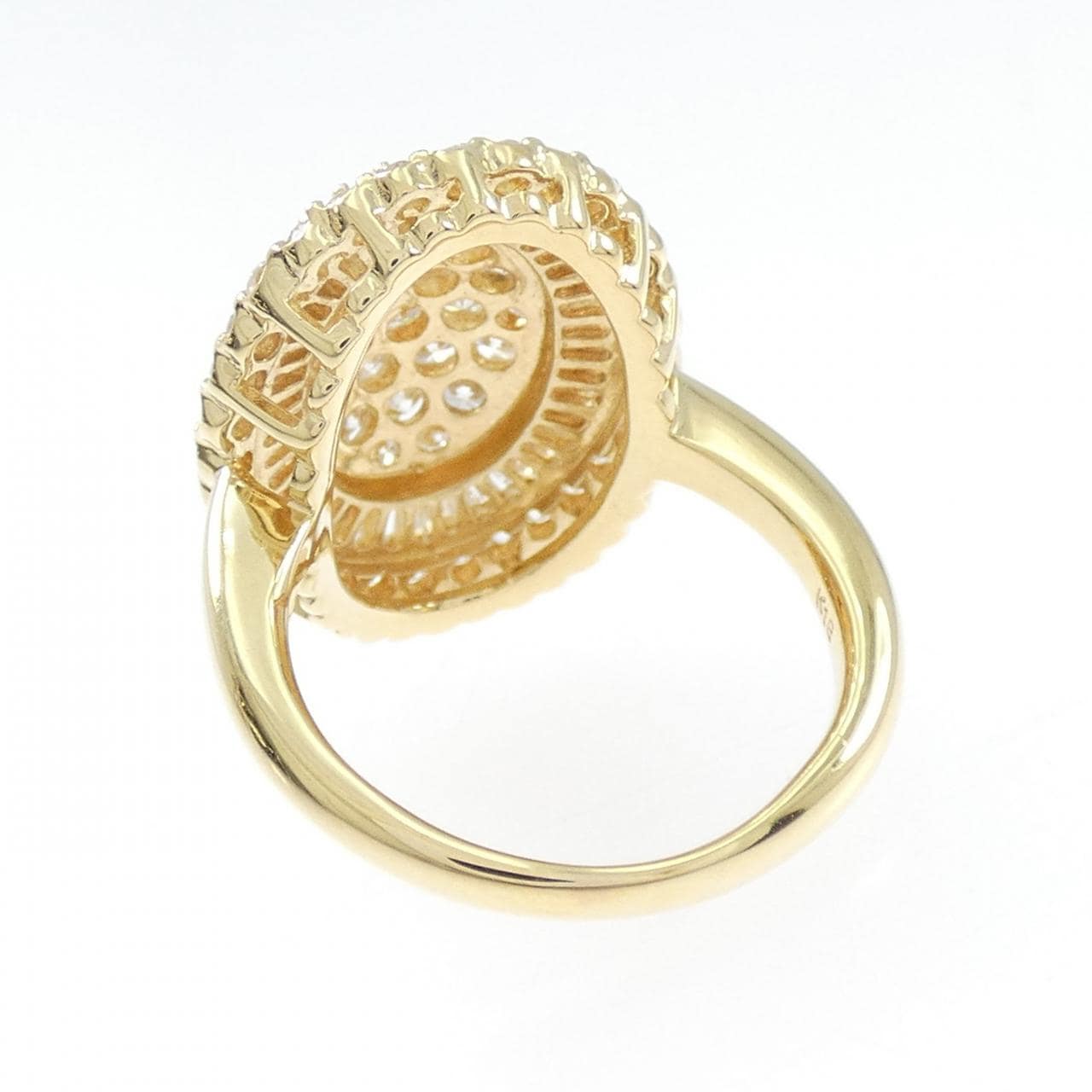 K18YG ダイヤモンド リング 2.00CT