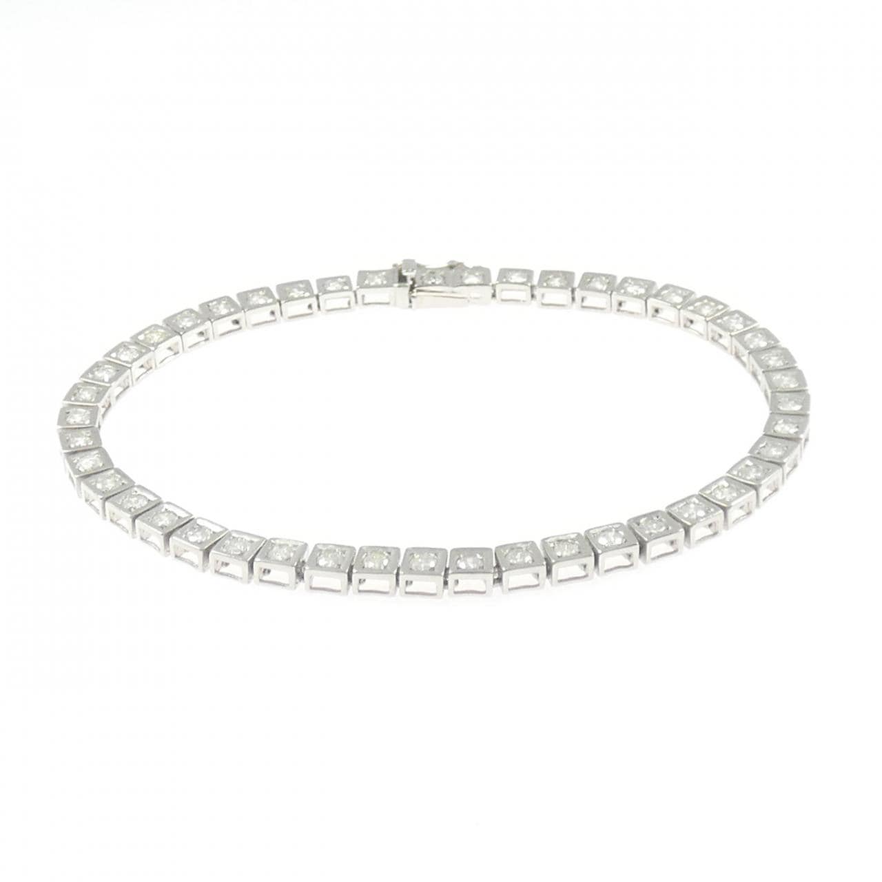 PT850 ダイヤモンド ブレスレット 2.07CT