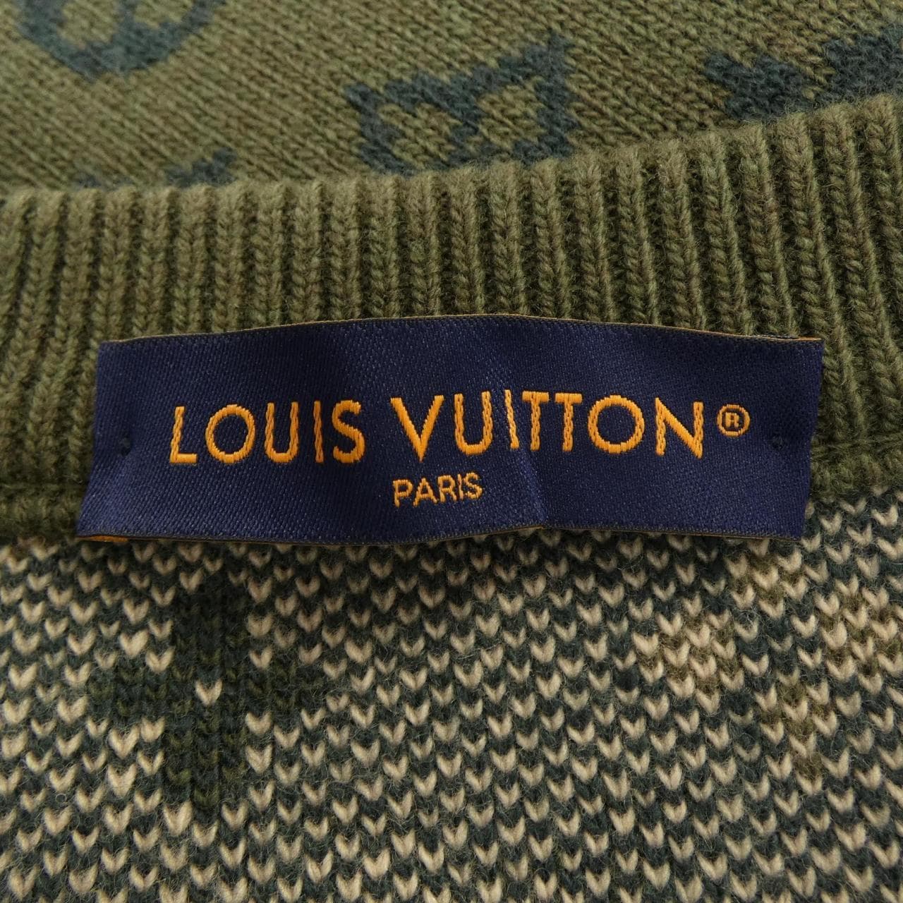 ルイヴィトン LOUIS VUITTON モノグラム プルオーバー HUN19WK35 ニット