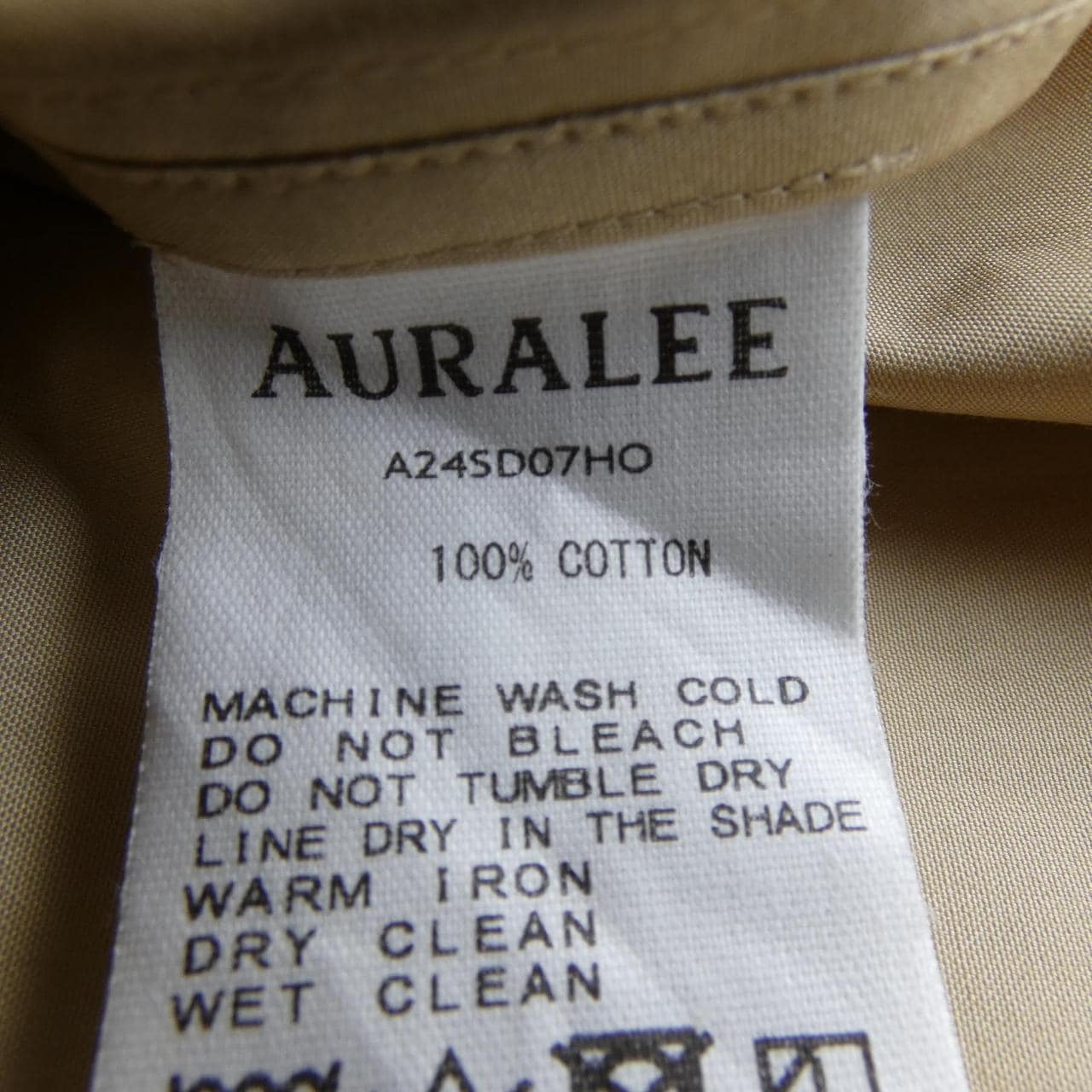 オーラリー AURALEE ワンピース