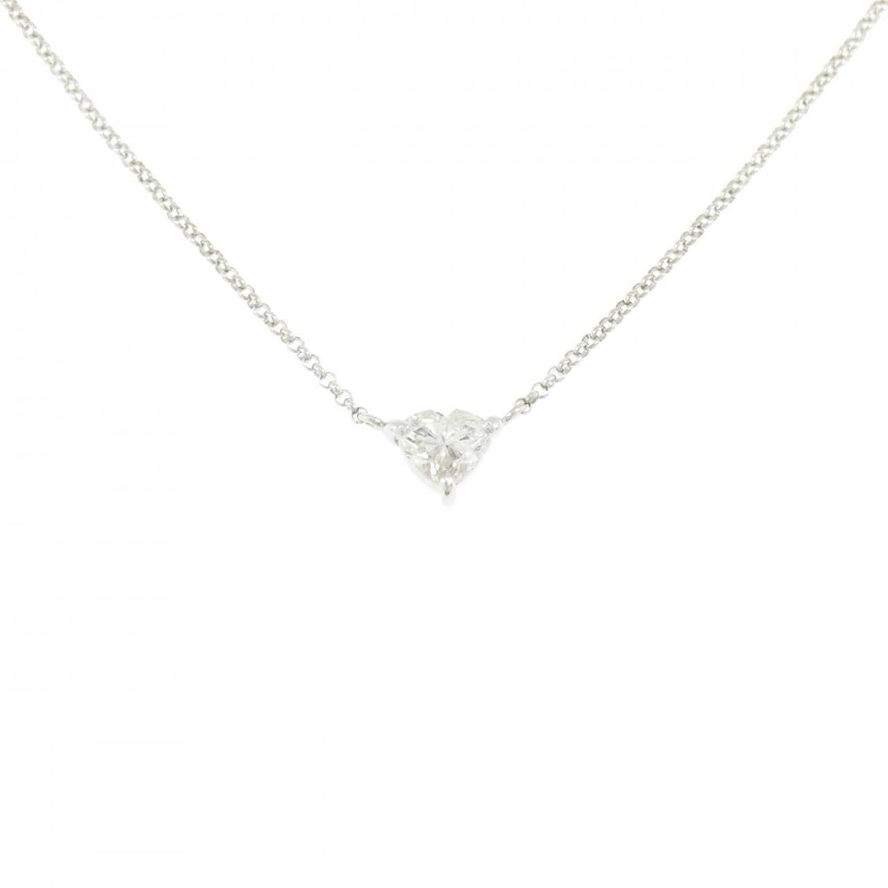 PT900/PT850 ダイヤモンド ネックレス 0.756CT