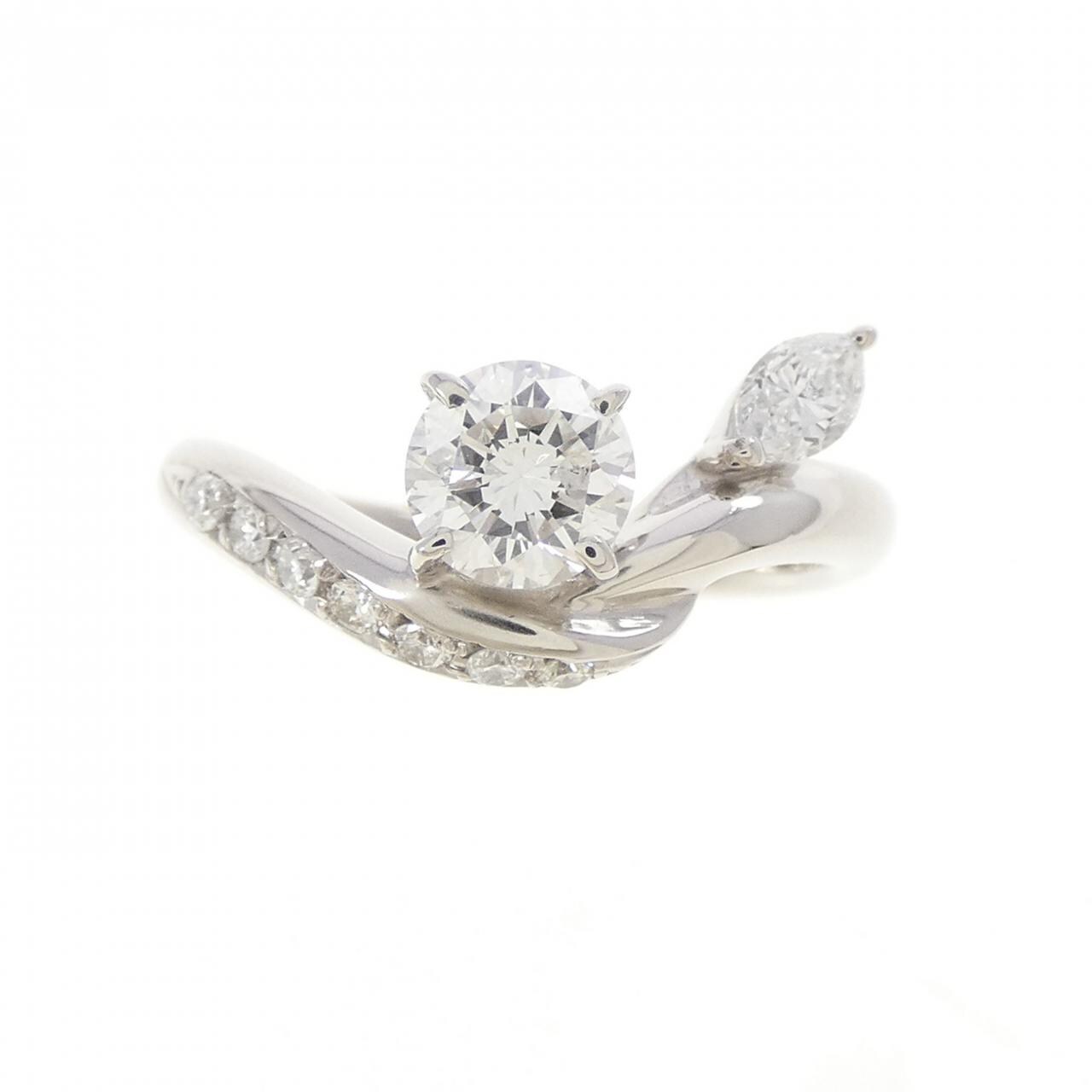 PT900 ダイヤモンド リング 0.554CT D I1 Good
