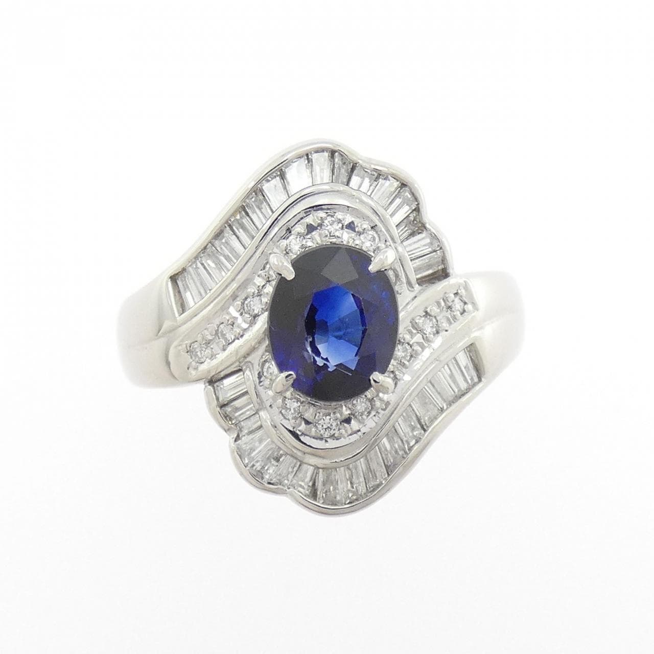 PT900 サファイヤ リング 1.48CT