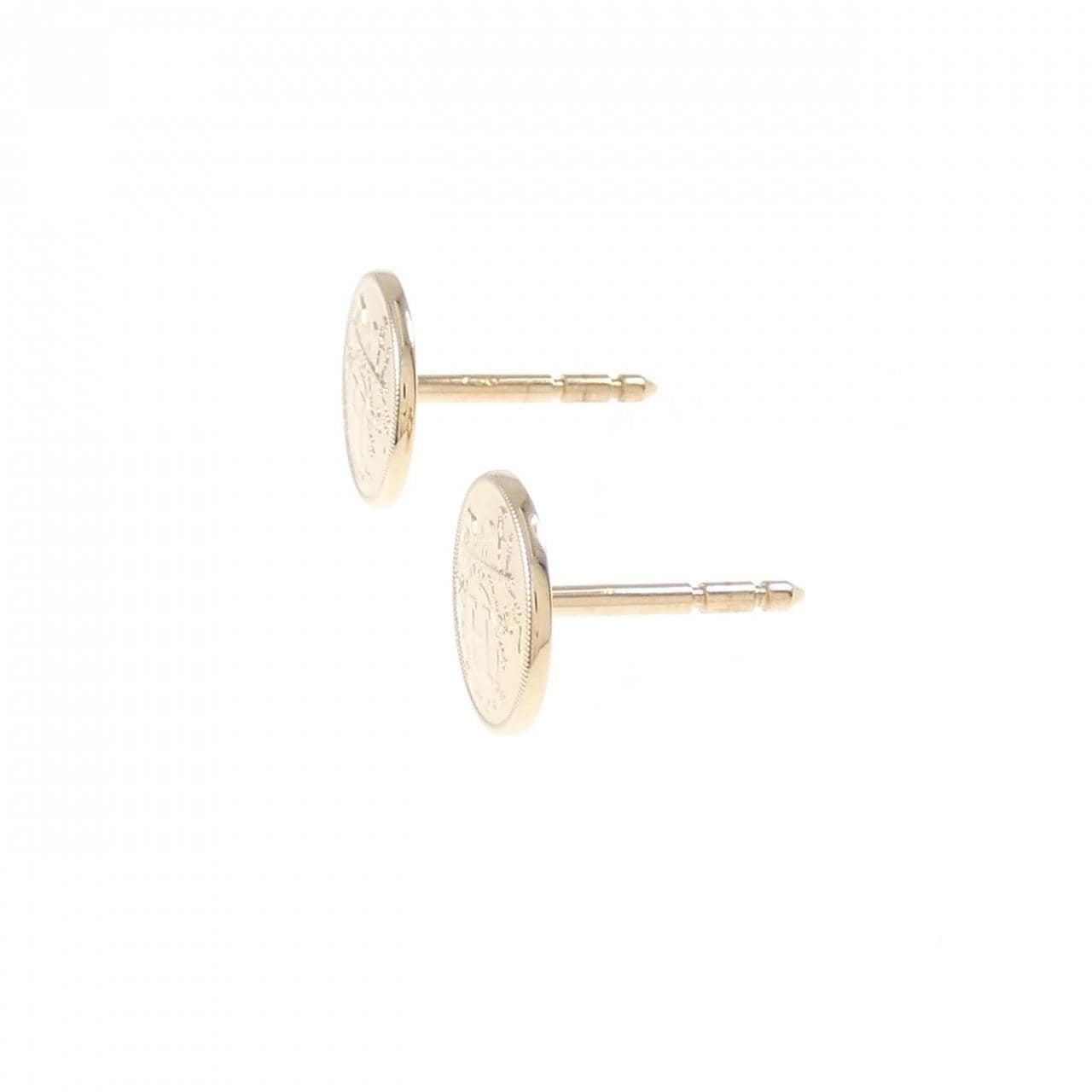 HERMES Exlibris TPM earrings