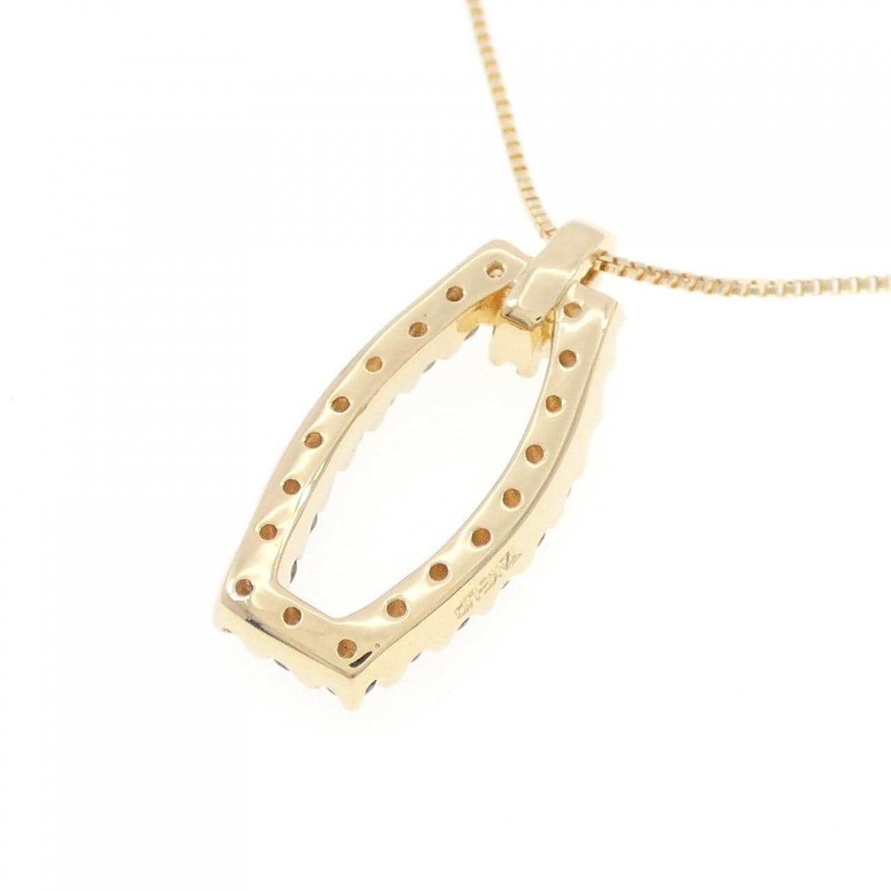 K18YG ダイヤモンド ネックレス 0.30CT