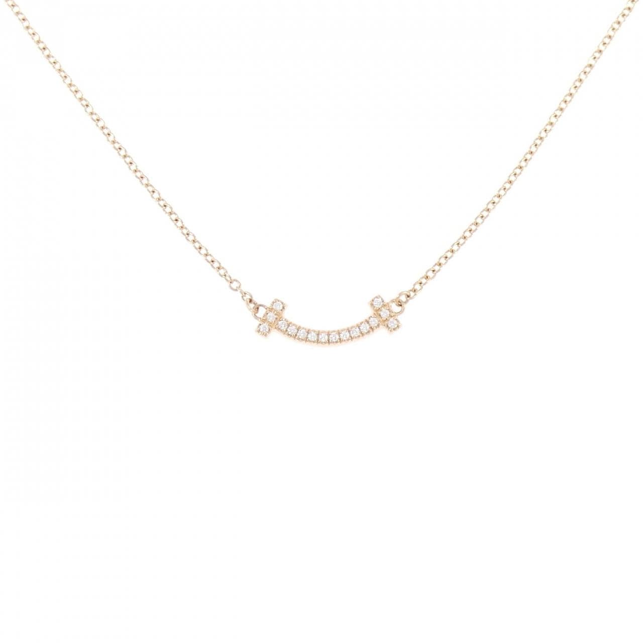 ティファニー Tスマイル ミニ ネックレス