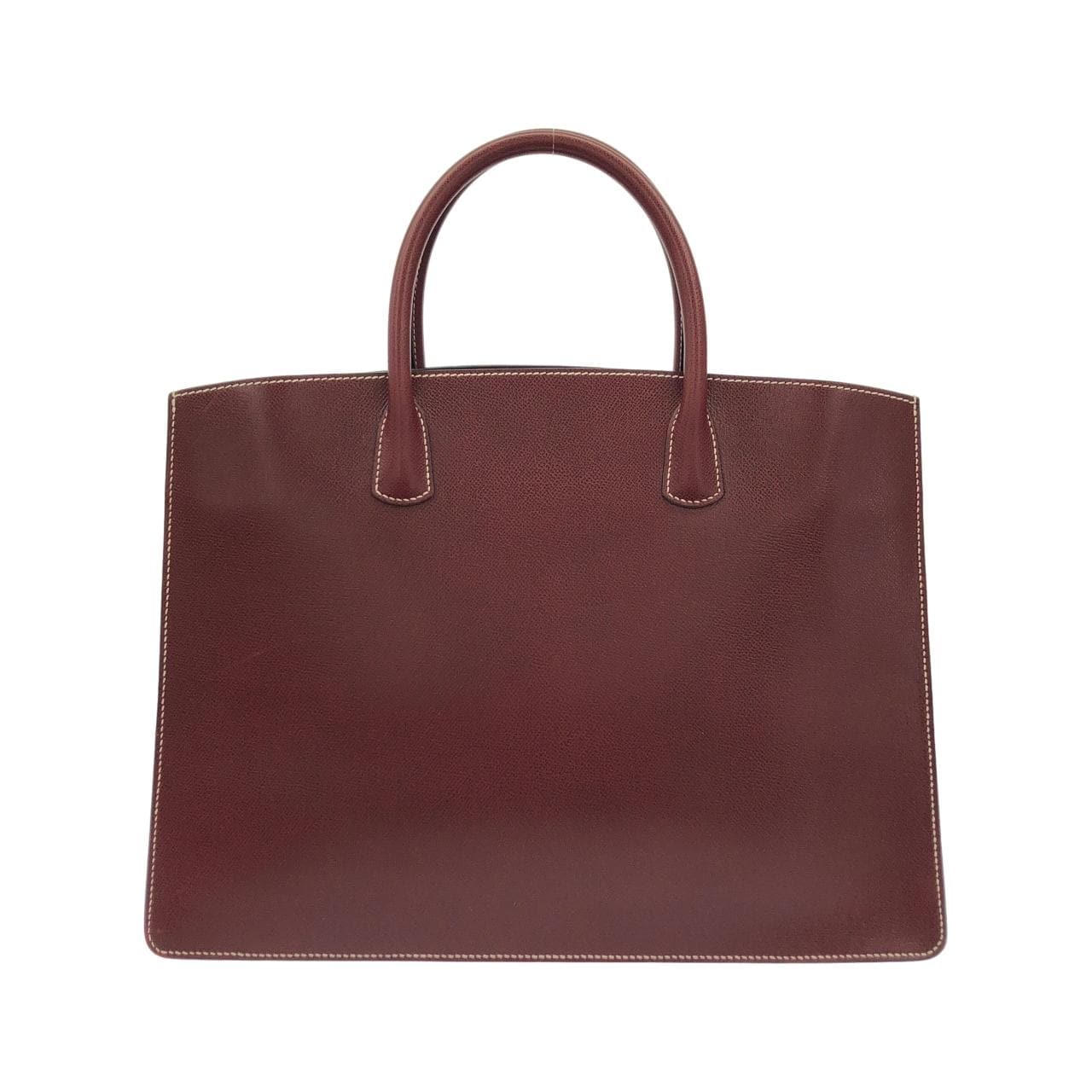 【ヴィンテージ】エルメス ホワイト バス GM バッグ