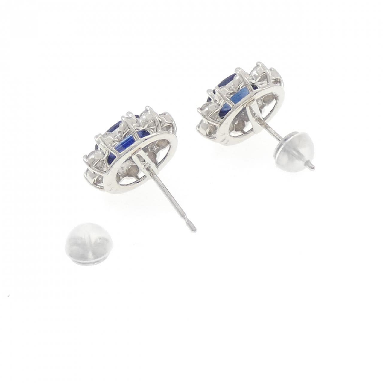 PT900 サファイヤ ピアス 2.0CT