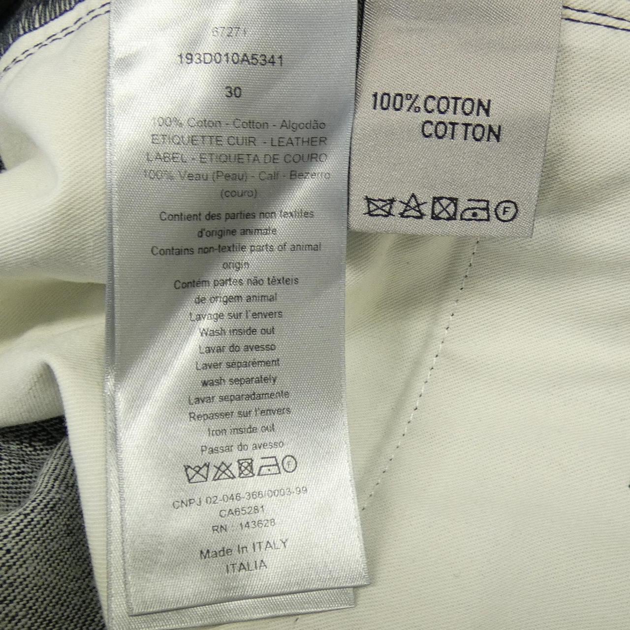 ディオール DIOR PETER DOIG 193D010A5341 ジーンズ