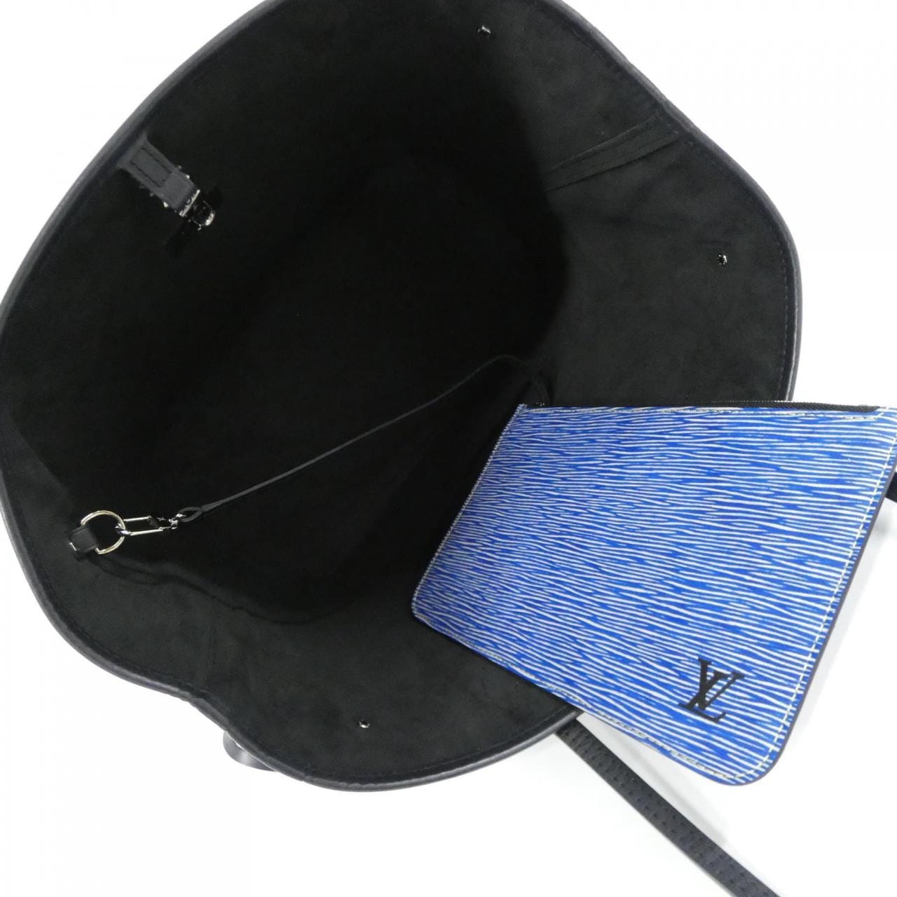 ルイヴィトン エピ デニム ネヴァーフル MM M51053 バッグ