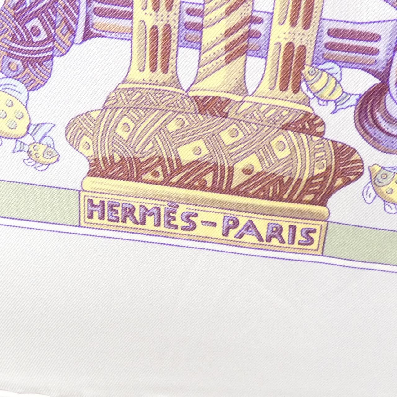 エルメス RENCONTRE　OCEANE カレ スカーフ