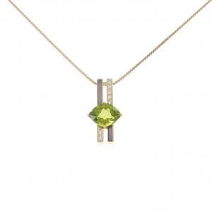 タサキ ペリドット ネックレス 3.67CT