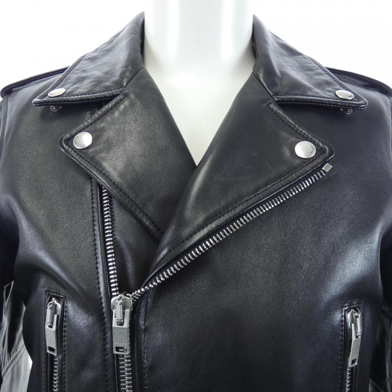サンローラン SAINT LAURENT 397290 Y5YA1 レザーライダースジャケット