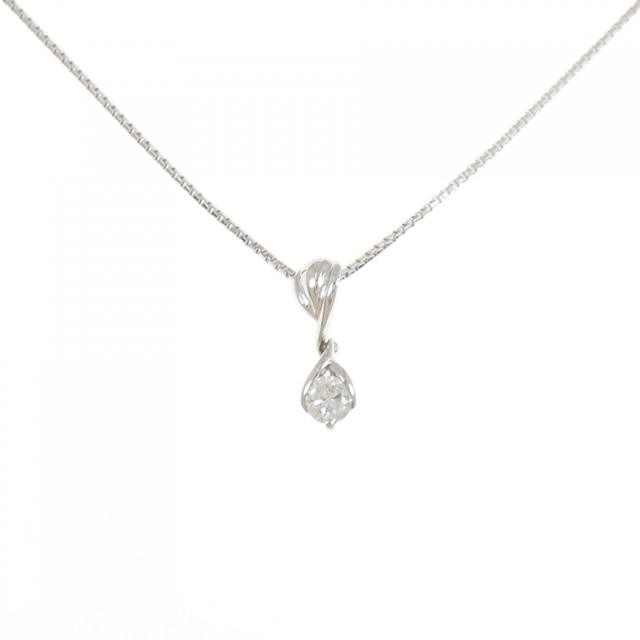PT900/PT850 ダイヤモンド ネックレス 0.30CT