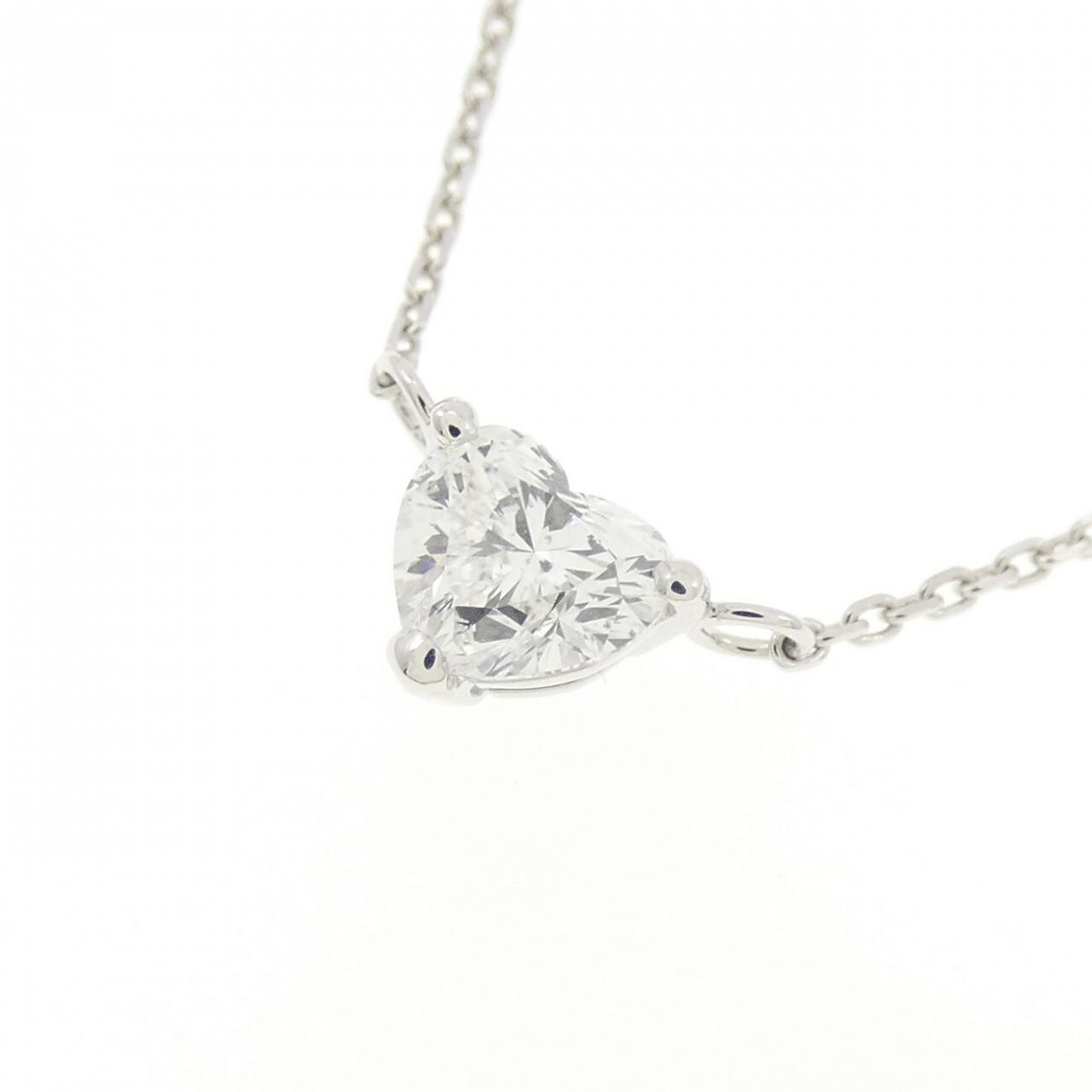 【新品】PT850 ダイヤモンド ネックレス 0.340CT D SI1
