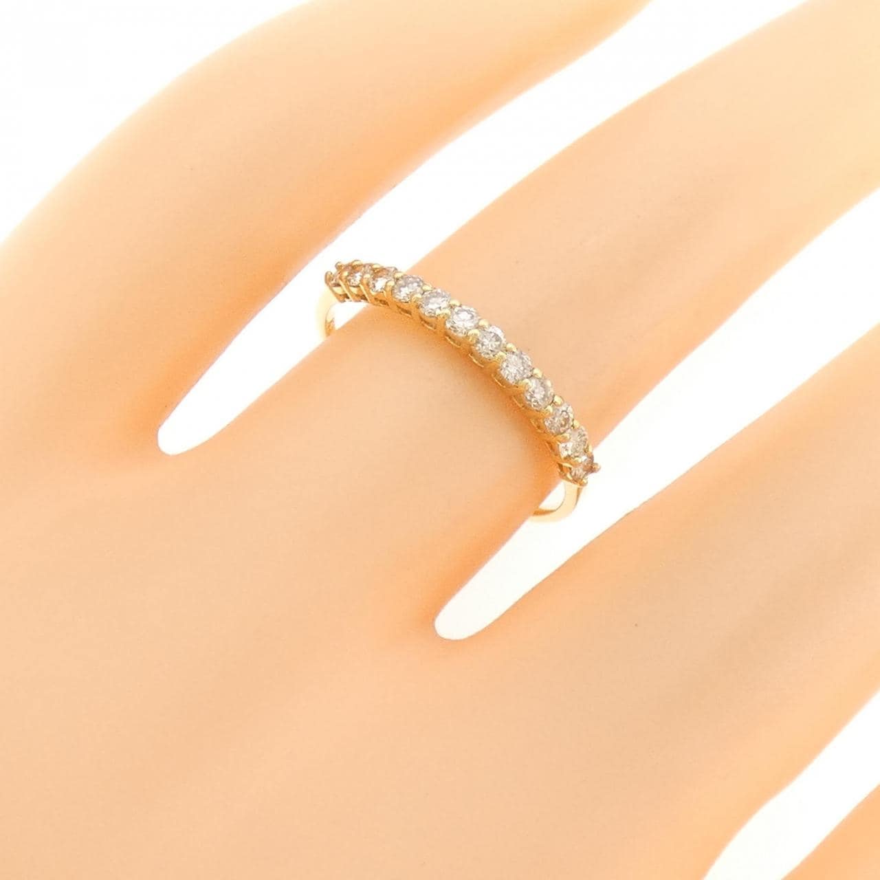 【新品】K18YG ダイヤモンド リング 0.30CT