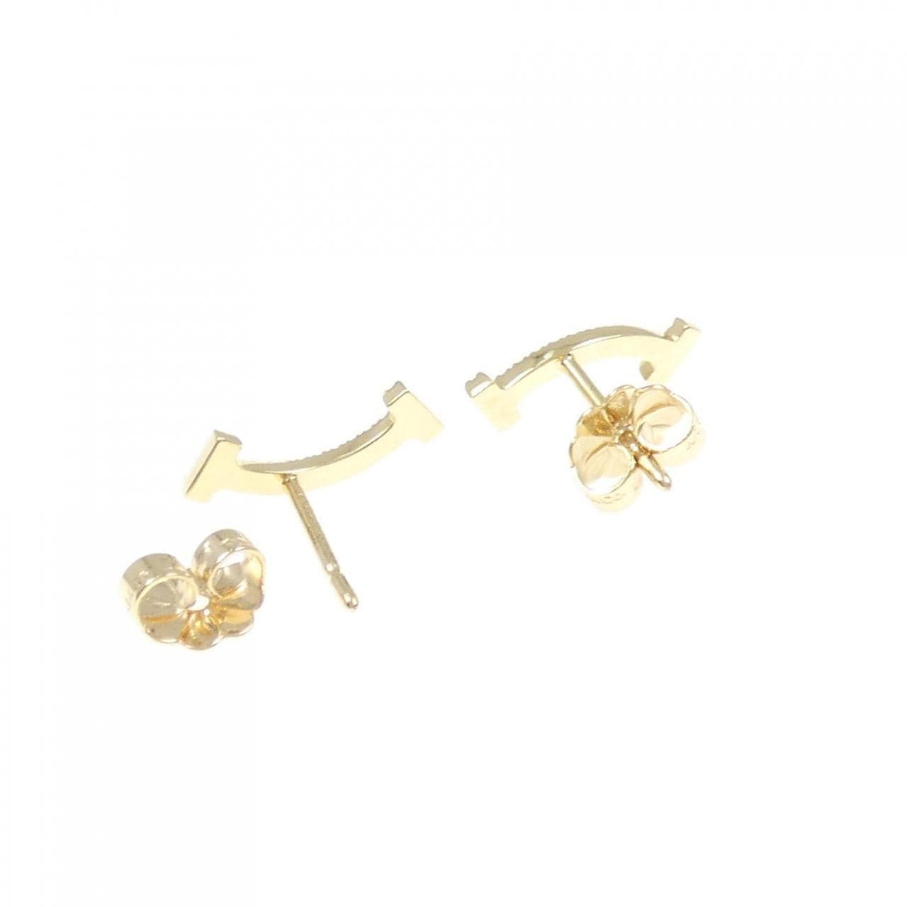 ティファニー Tスマイル ピアス