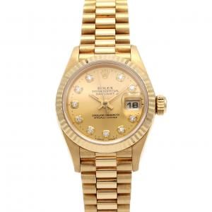 【ノーメンテナンス還元価格】ロレックス デイトジャスト 69178G YG 自動巻 W番