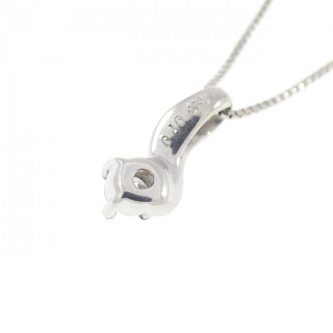 PT900/PT850 ダイヤモンド ネックレス 0.10CT