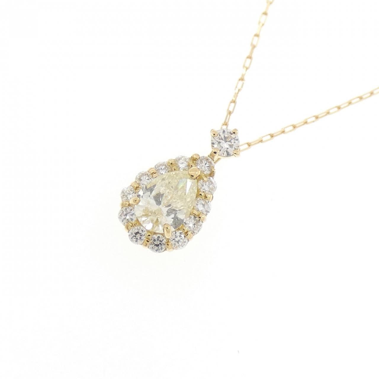 【新品】K18YG ダイヤモンド ネックレス 0.17CT
