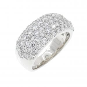 PT900 パヴェ ダイヤモンド リング 2.00CT