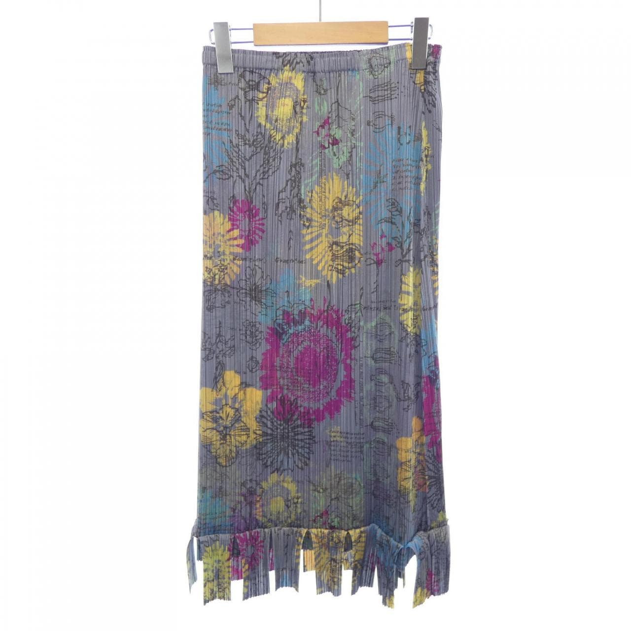 プリーツプリーズ PLEATS PLEASE 2007 フラワー PP71-JG785 7562045 スカート