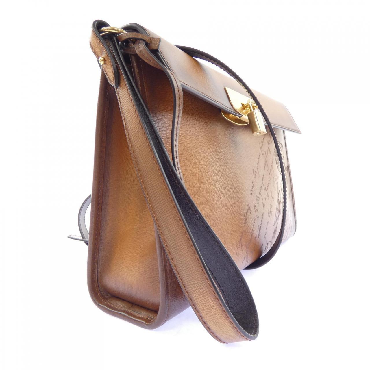 ベルルッティ Berluti エミーオスクリットレザーメッセンジャー BAG