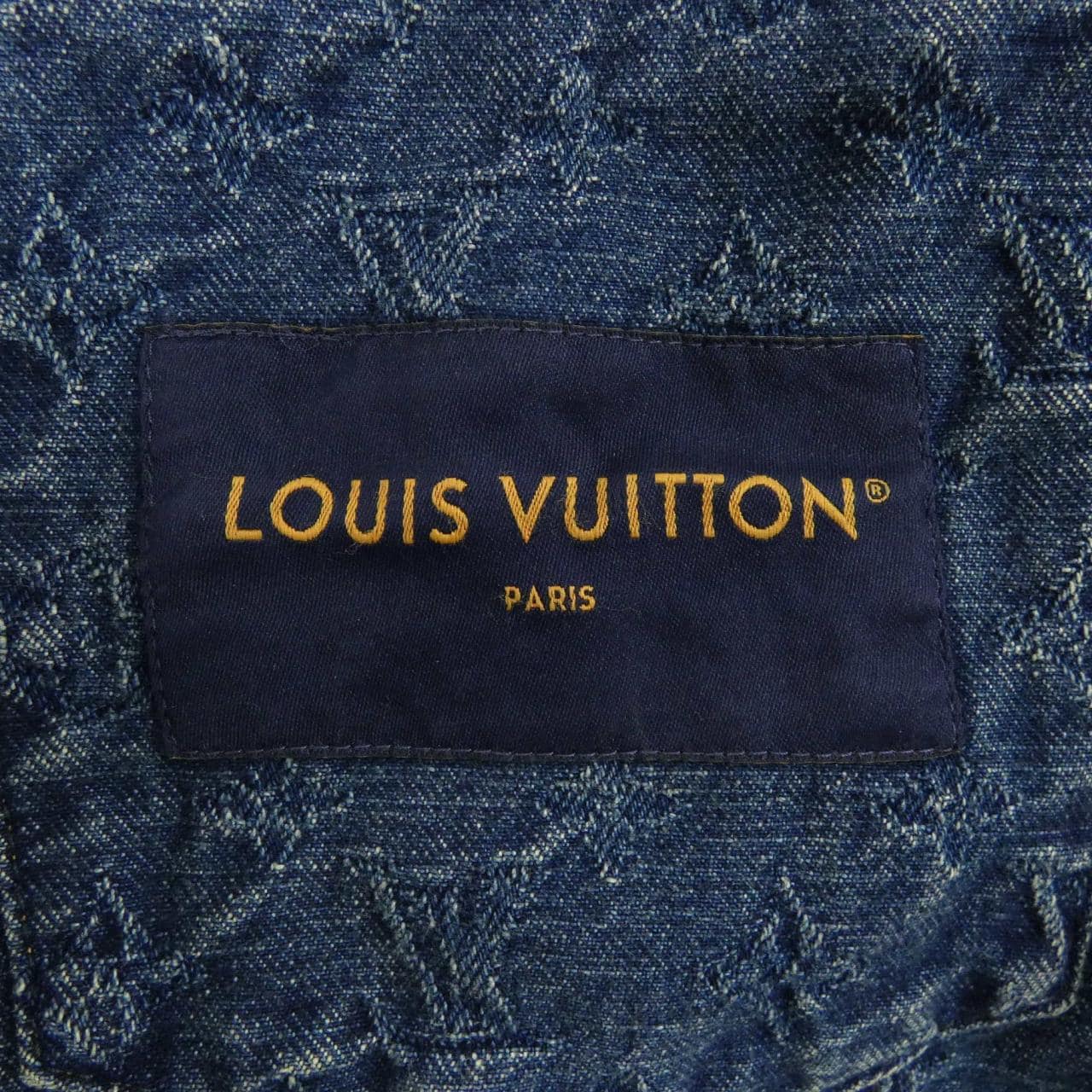 ルイヴィトン LOUIS VUITTON モノグラムジャカードデニムジャケット HRA79WUZD デニムジャケット