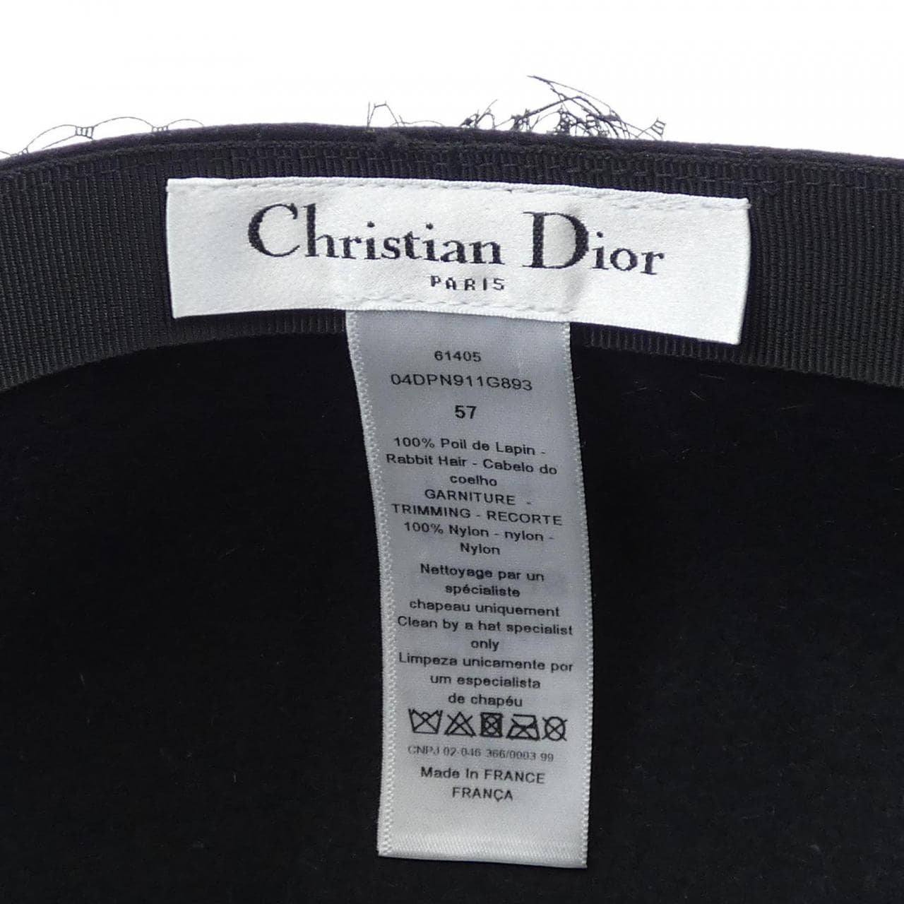 クリスチャンディオール CHRISTIAN DIOR キャップ