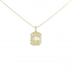 K18YG ダイヤモンド ネックレス 0.45CT