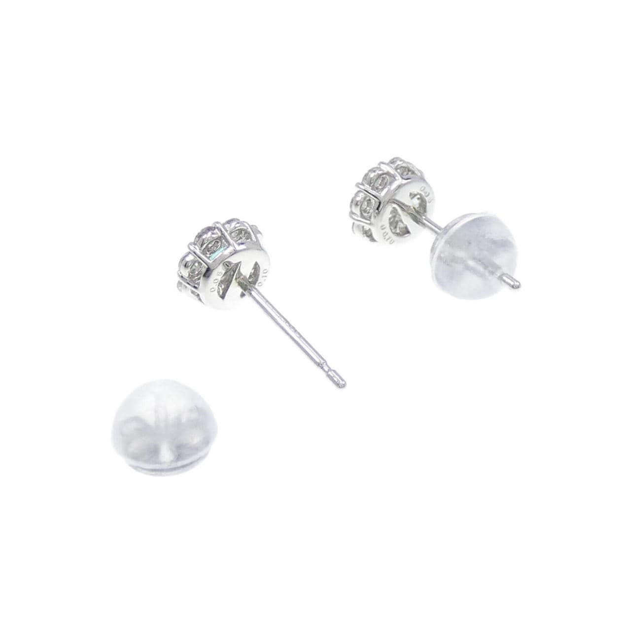 [BRAND NEW] PT emerald earrings 0.10CT