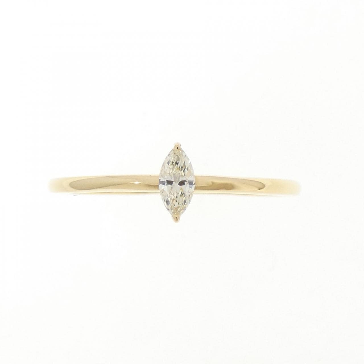 【新品】K18YG ダイヤモンド リング 0.10CT