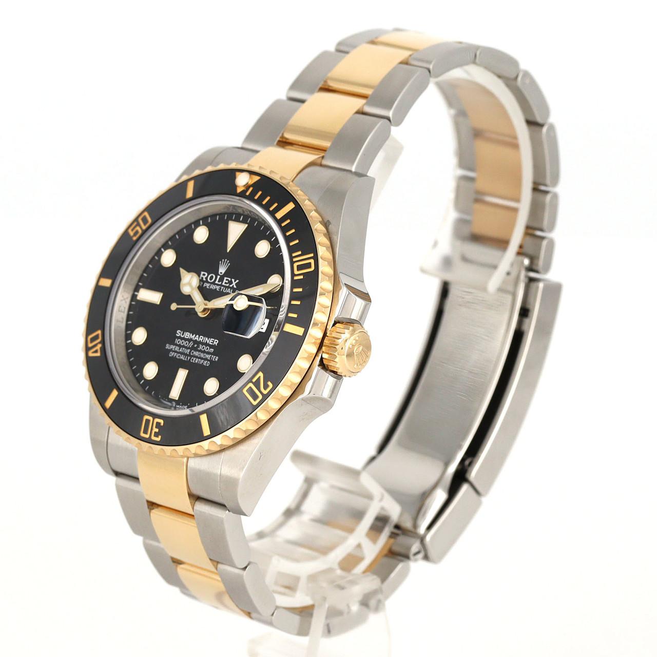 ロレックス サブマリーナーデイト 126613LN SSxYG 自動巻 ランダム番