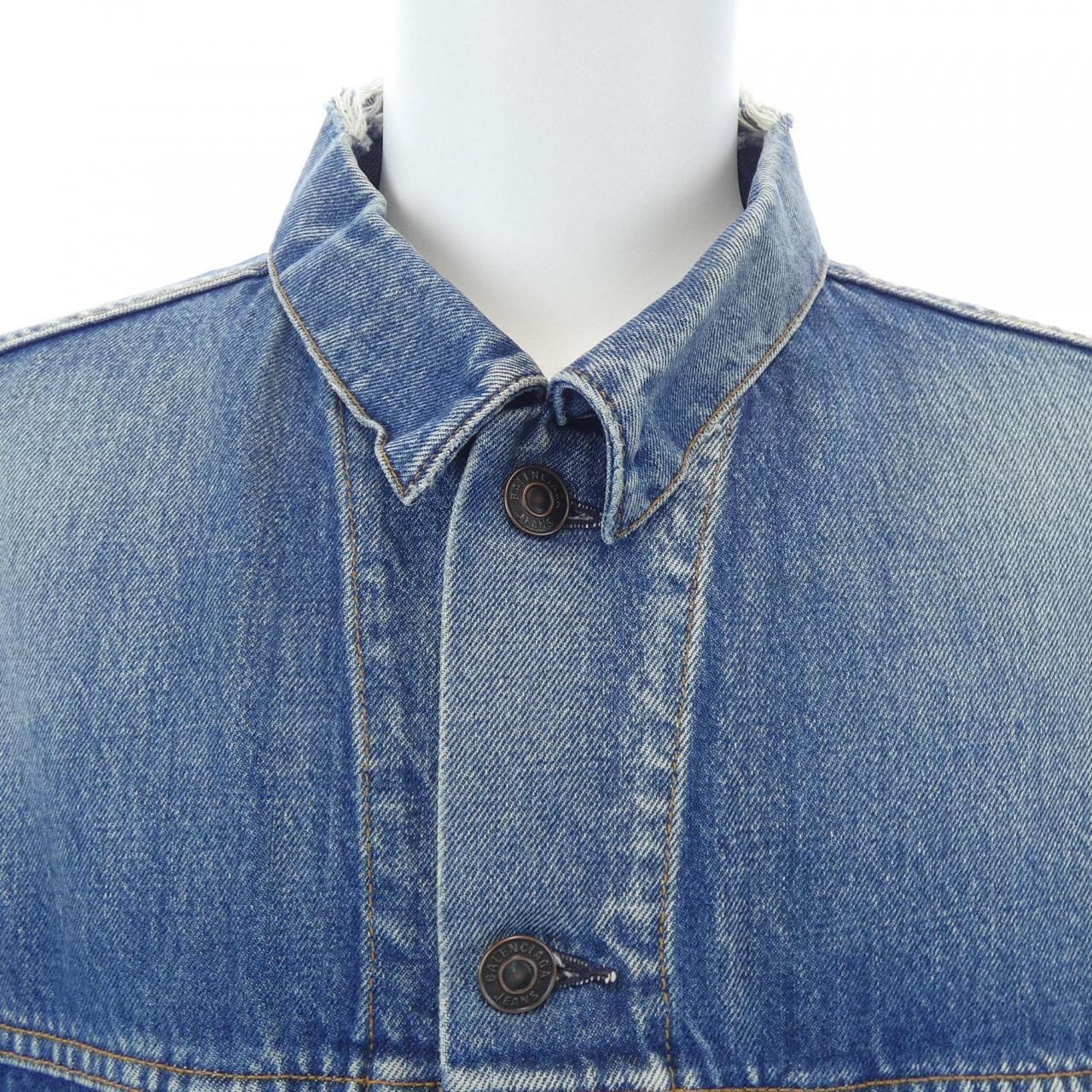 バレンシアガ BALENCIAGA 557388 TBP46 デニムジャケット