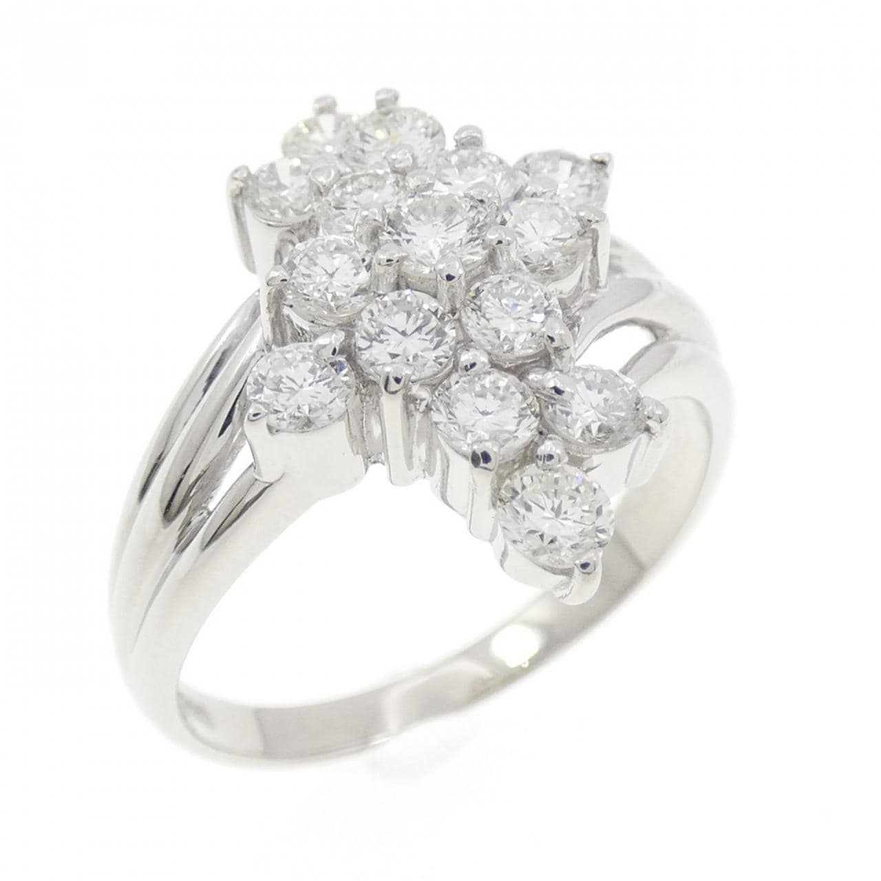 PT900 ダイヤモンド リング 1.02CT