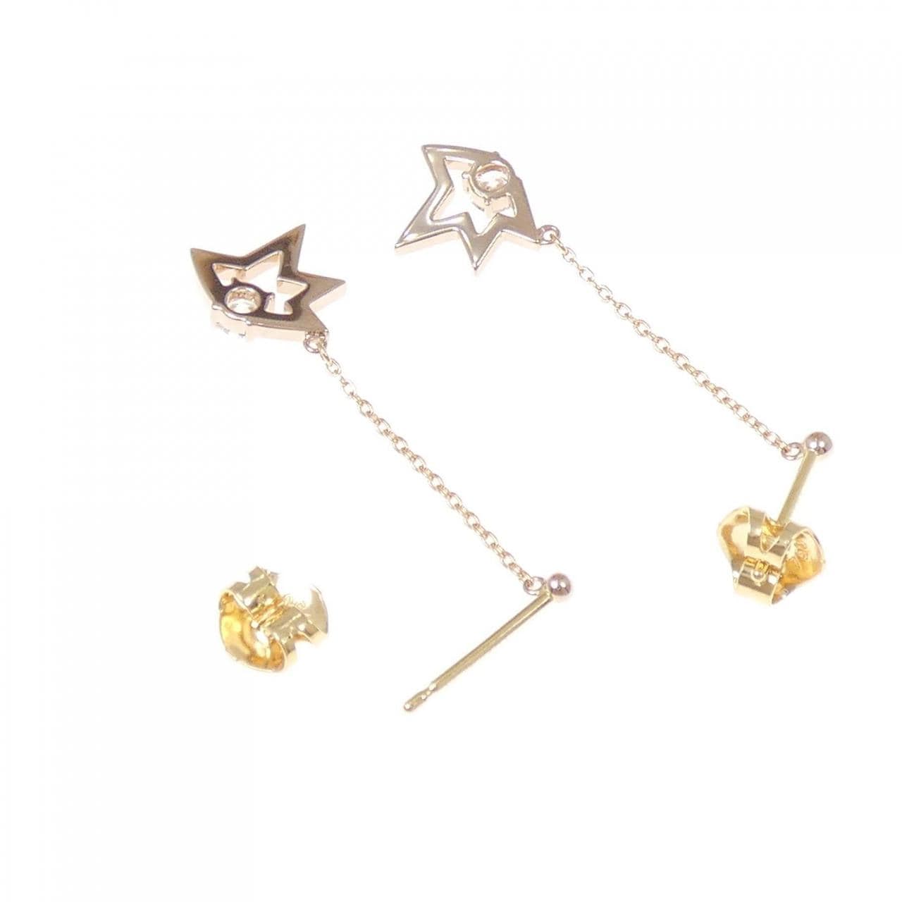 タサキ コメット ピアス 0.26CT