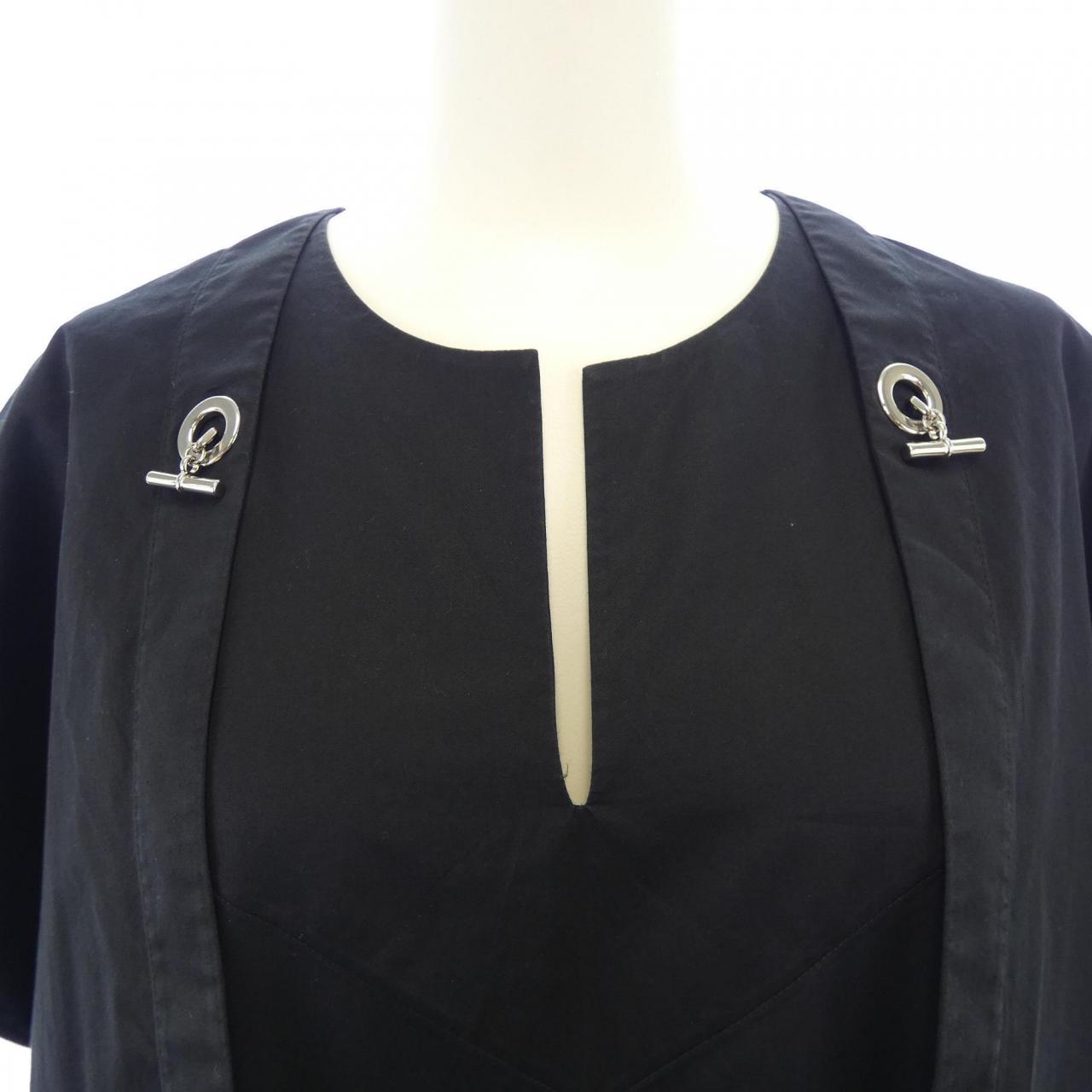 エルメス HERMES シェーヌダンクル *06-7301. ワンピース