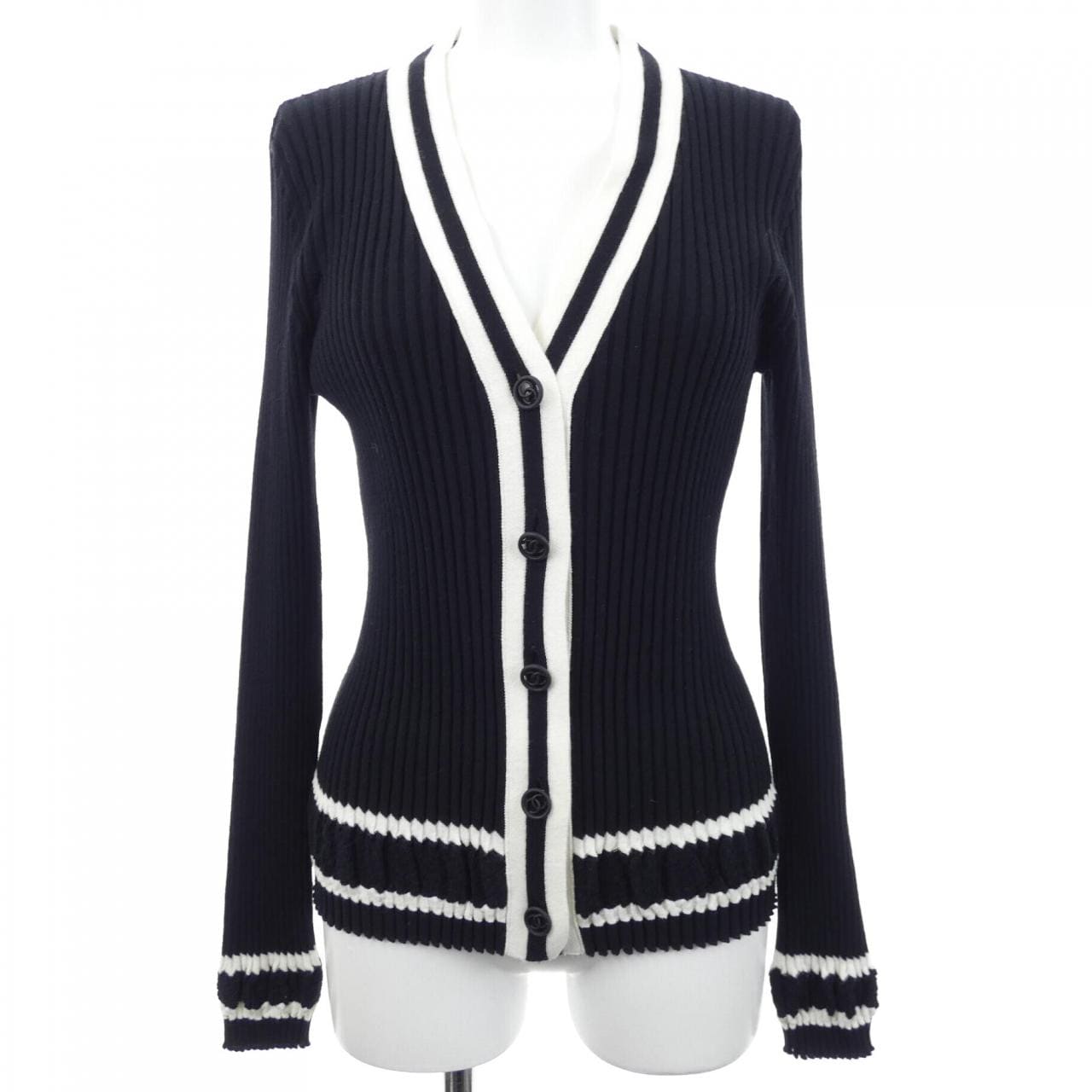 シャネル CHANEL P60672K46420 カーディガン