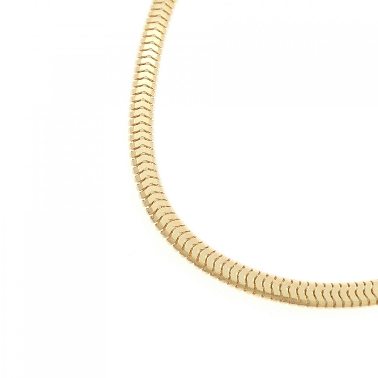 K18YG necklace