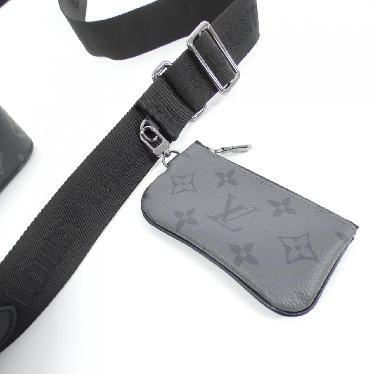 LOUIS VUITTON Monogram Eclipse Reverse Trio 邮差包 M69443 单肩包