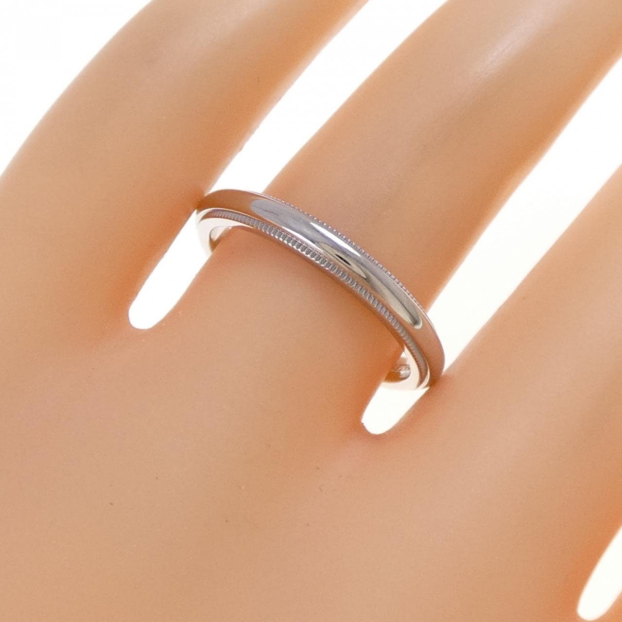 ティファニー ミルグレイン リング