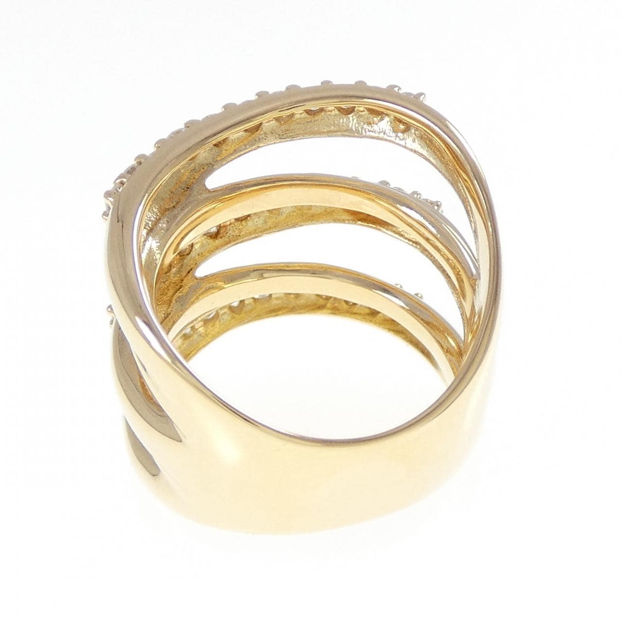 K18YG ダイヤモンド リング 1.00CT