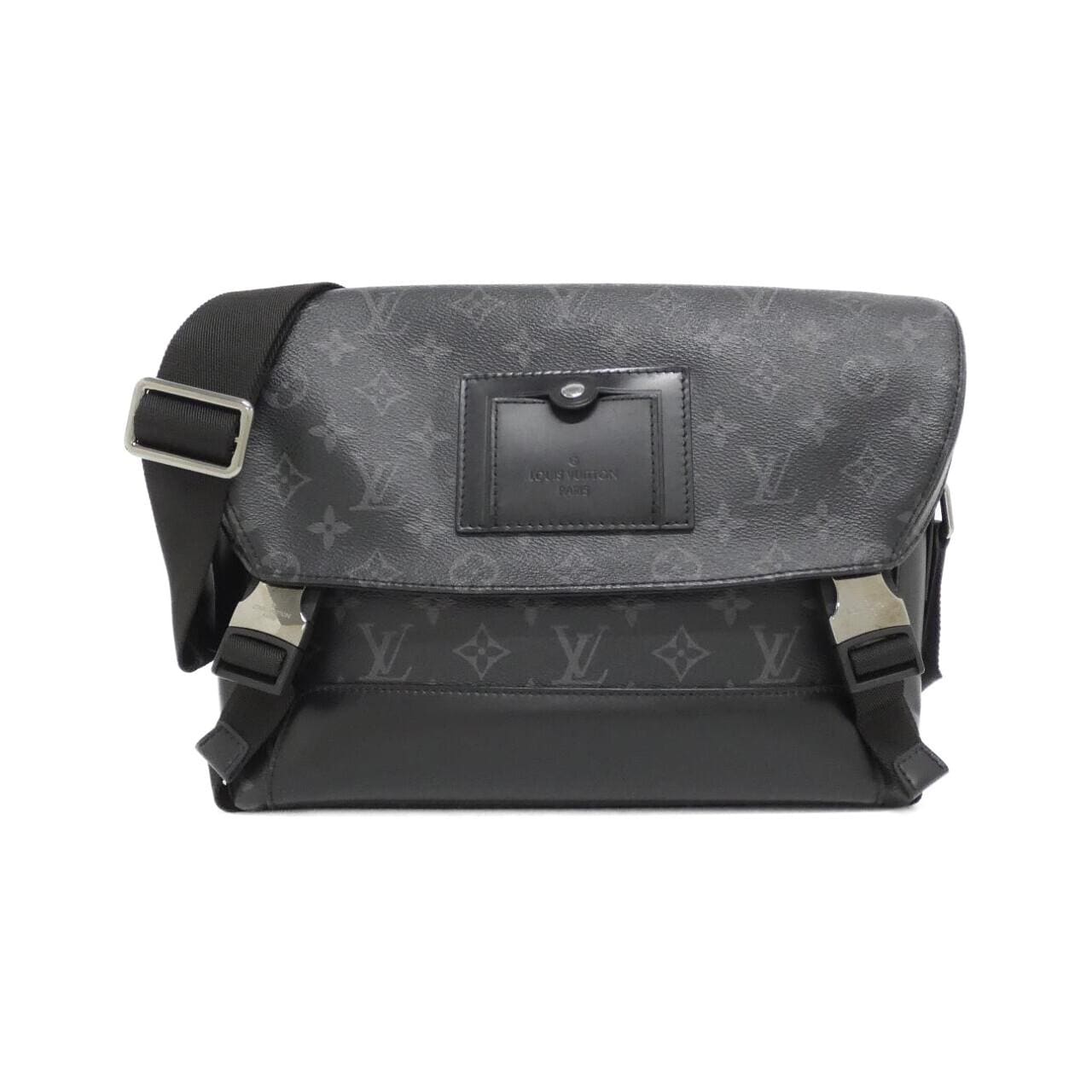 LOUIS VUITTON Monogram Eclipse Messenger Voyage PM M40511 單肩包