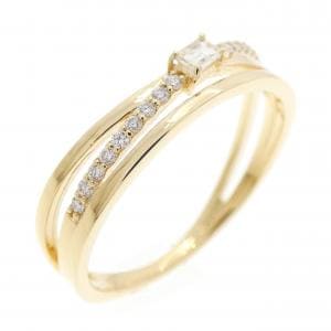 【新品】K18YG ダイヤモンド リング 0.15CT