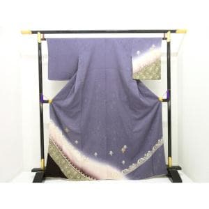 訪問着　金彩加工ボカシ染