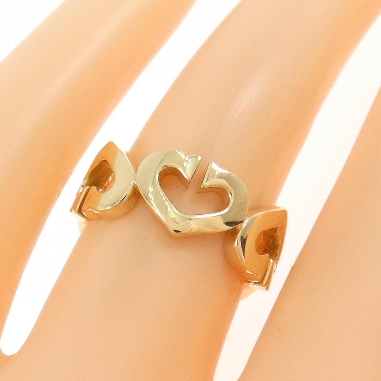 カルティエ Cハート リング