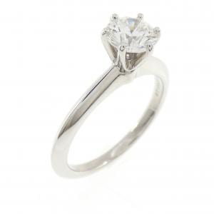 ティファニー クラシックソリティア リング 0.80CT I VS2 3EXT
