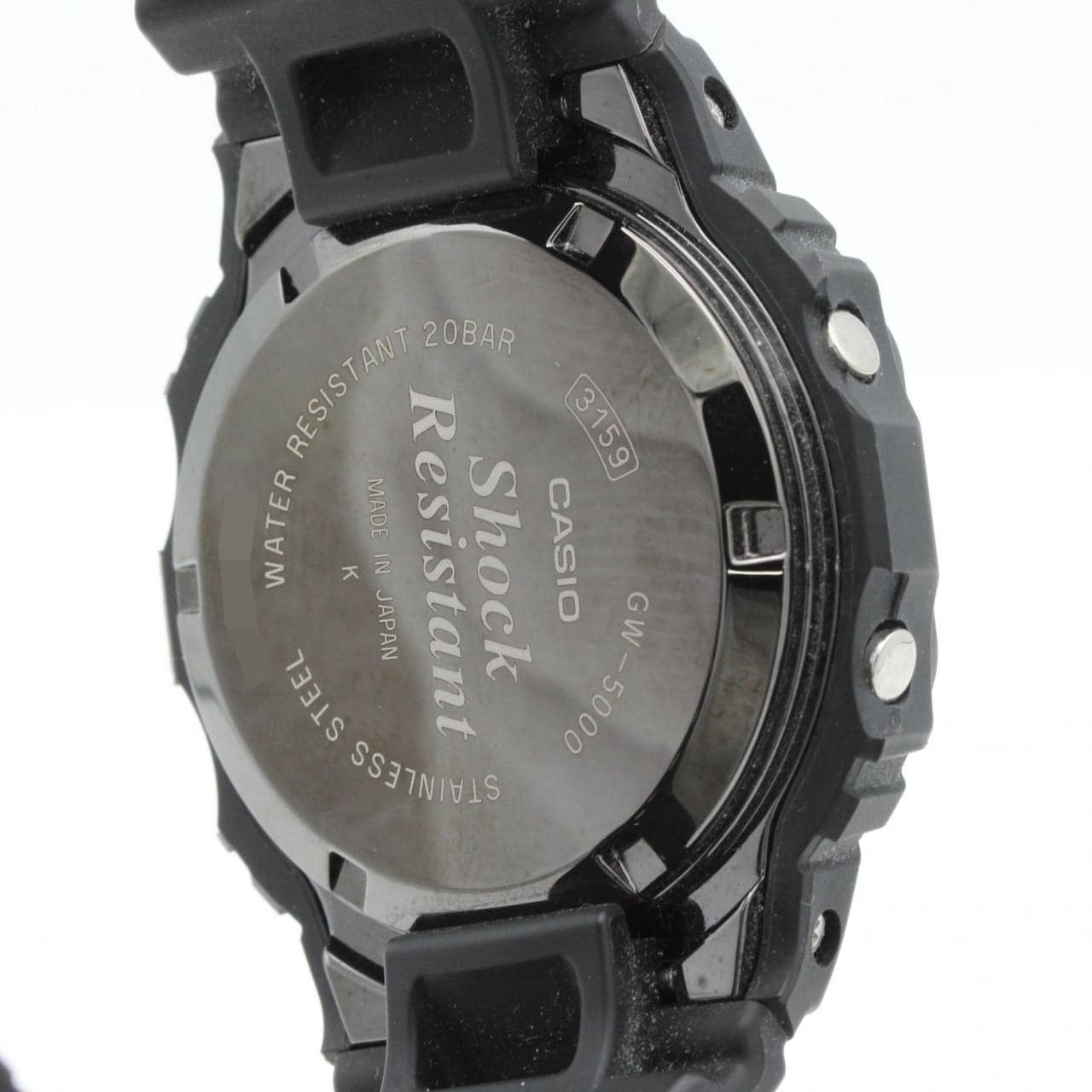 カシオ G-SHOCK GW-5000-1JF ラバー ソーラークォーツ