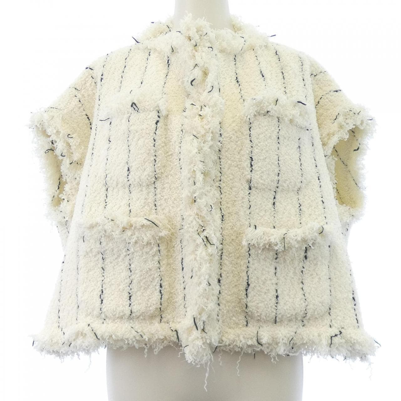 サカイ SACAI TWEED VEST 25-07663 ジャケット